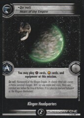 Qo'noS, Heart of the Empire Reprint