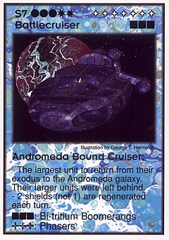Andromeda Bound Battlecruiser