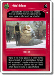 Jabba's Influence [White Border]