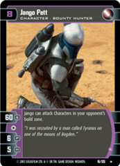 Jango Fett (G on checklist but printed E)