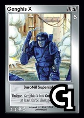 Genghis X, BuroMil Supersoldier
