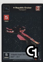 Republic Cruiser, Transport [Foil] [Beta]
