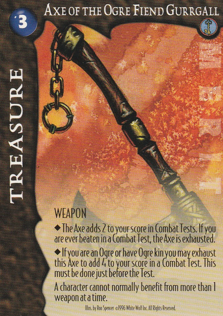 Axe of the Ogre Fiend Gurrgall