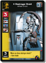 Destroyer Droid, Wheel Droid