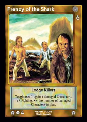 Frenzy of the Shark, Lodge Killer