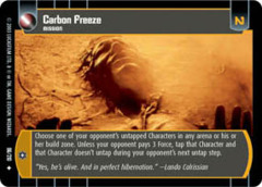 Carbon Freeze
