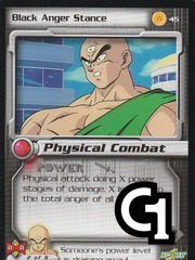 Black Anger Stance Limited - 45