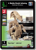 Battle Droid: Infantry, Defense Division