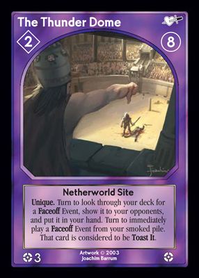 The Thunder Dome, Netherworld Site