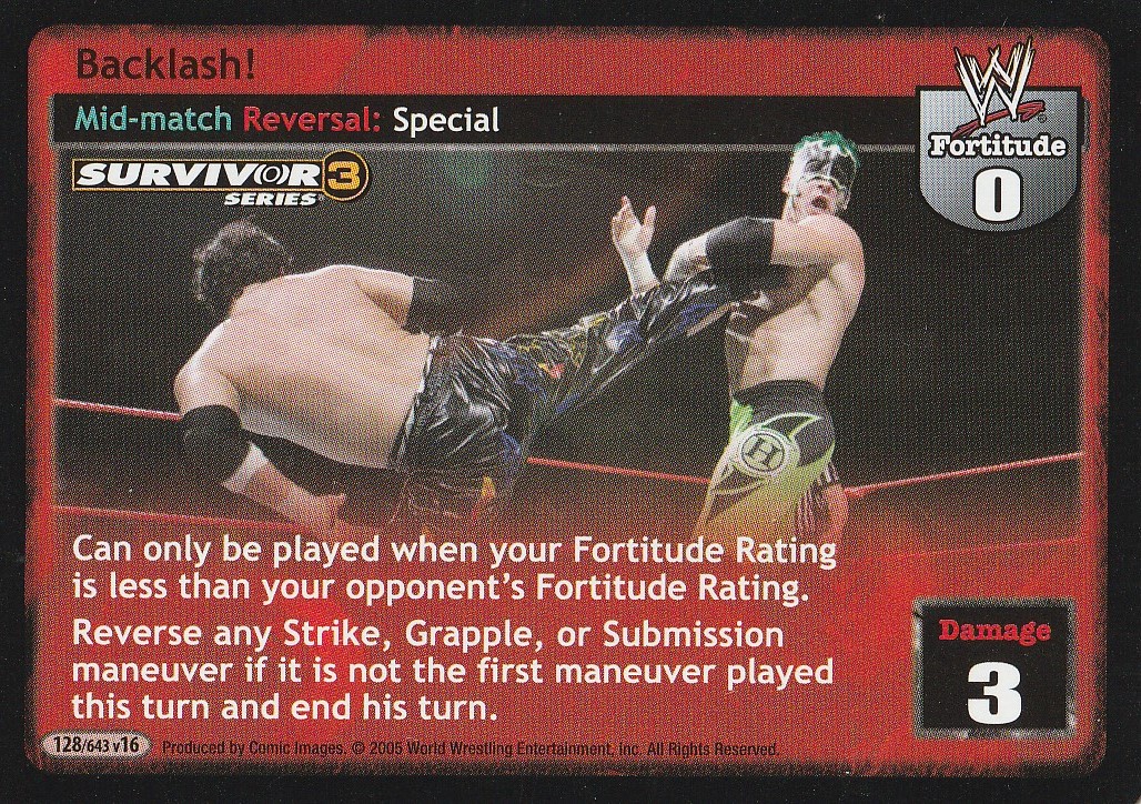 Backlash! (SS3)