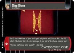 Stay Sharp - Foil