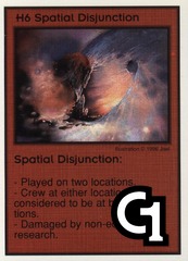 Spatial Disjunction