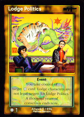 Lodge Politics
