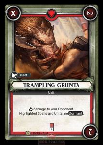 Trampling Grunta - Foil