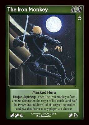 The Iron Monkey, Masked Hero