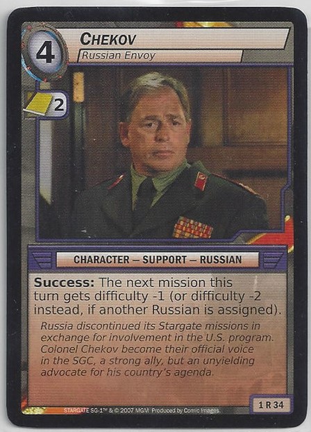 Chekov, Russian Envoy