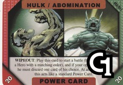 Hulk / Abomination (Special: Wipeout) 119/250