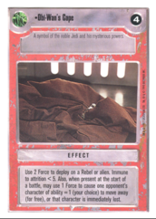 Obi-Wan's Cape [White Border]