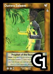 Dunwa Saleem, Prophet of the Reascension