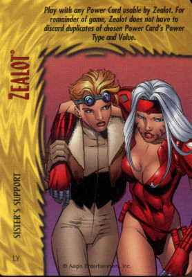 Zealot Sisters Support