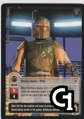 Boba Fett - Relentless Hunter (L) - Silver Stamped