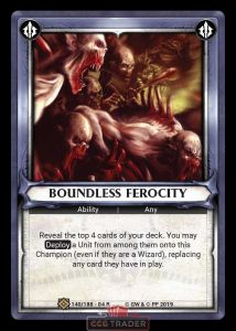 Boundless Ferocity - Foil