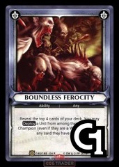 Boundless Ferocity - Foil