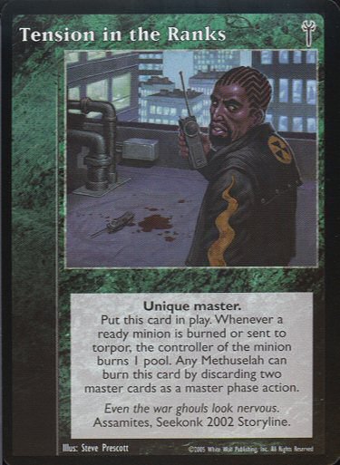 Tension in the Ranks