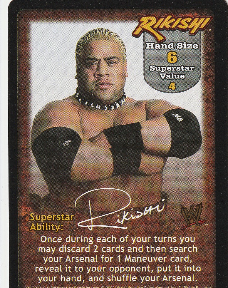 Rikishi Superstar Card (SS2)