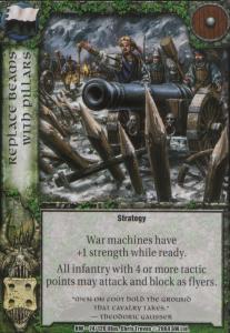 Replace Beams with Pillars