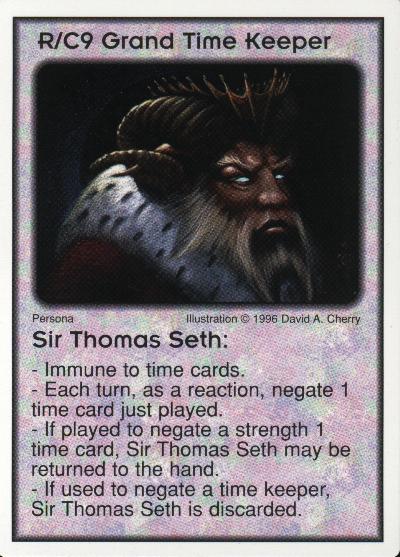 Grand Time Keeper-Sir Thomas Seth