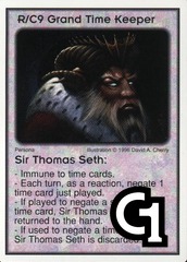 Grand Time Keeper-Sir Thomas Seth