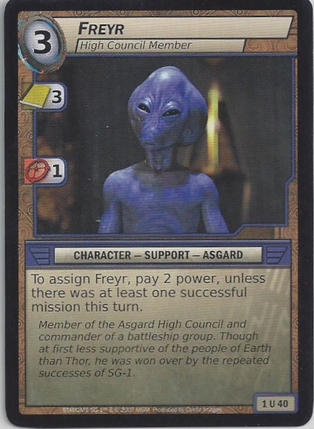 Freyr, High Council Member