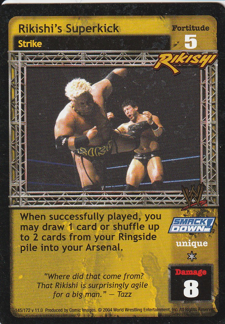 Rikishis Superkick