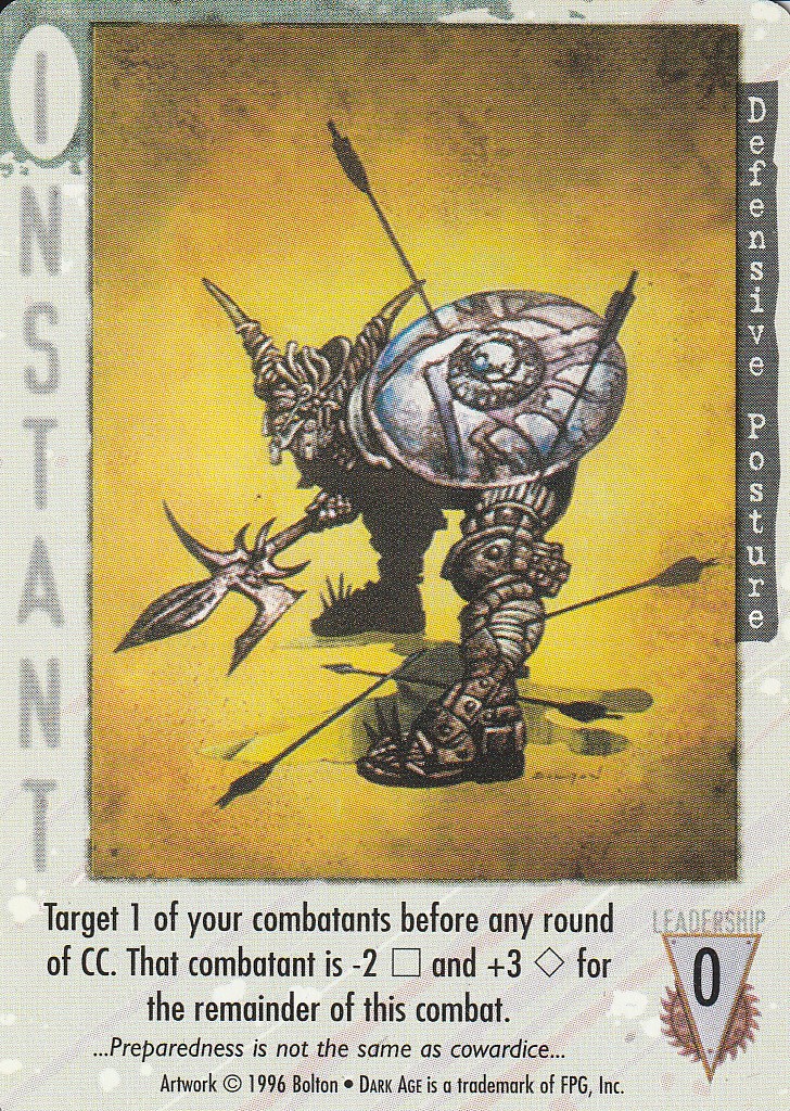 Defensive Posture