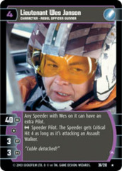 Lieutenant Wes Janson (A)