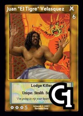 Juan El Tigre Velasquez, Lodge Killer