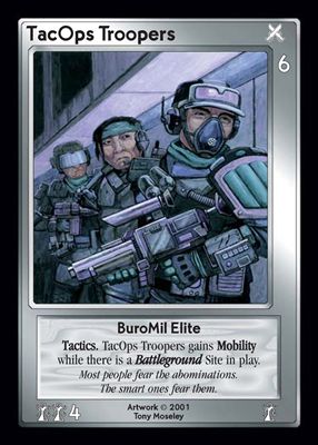 TacOps Troopers, BuroMil Elite