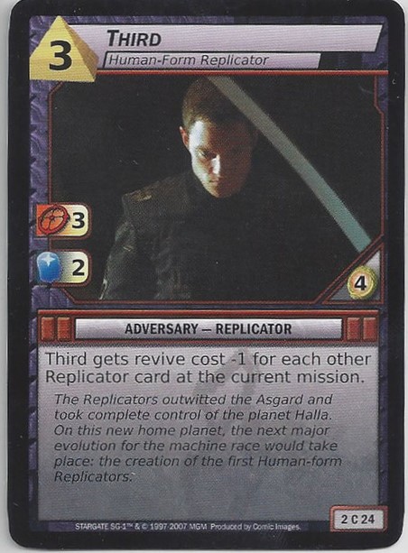 Third, Human-Form Replicator