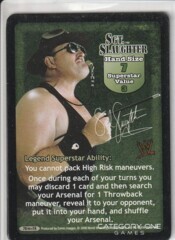 Sgt. Slaughter Superstar Card