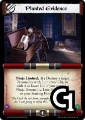 Planted Evidence FOIL