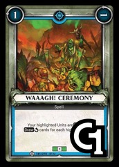 Waaagh! Ceremony
