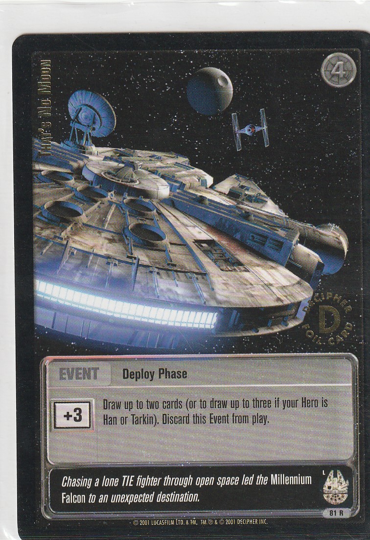 Thats No Moon (L) - Gold Stamped