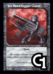 We Need Bigger Guns!