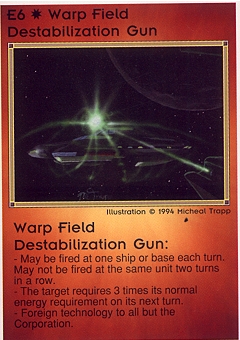 Warp Field Destabilization Gun