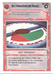 Don't Underestimate Our Chances [White Border]