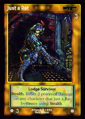 Just a Rat, Lodge Survivor