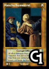 Manchu Bureaucrat, Corrupt Official