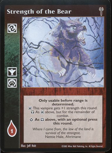Strength of the Bear
