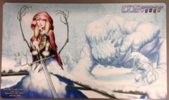 .CCGHouse Playmat - Snow Man Cometh